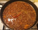 Une image de l'étape 9 de Petit Salé aux Lentilles.