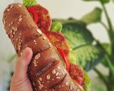 عکس مرحله 4 از دستور ساندویچ مرغ رژیمی