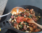 Foto del paso 7 de la receta: Pasta gratinada con carne, acelgas y coliflor