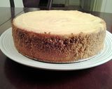 A picture of step 12 of Cinnamon Spice Creamy Cheesecake.