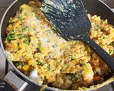 A picture of step 8 of Corn Veg Supreme.