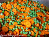 Zanahorias con guisantes