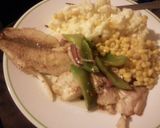 A picture of step 3 of Garlic Tilapia.