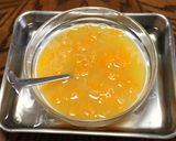 A picture of step 4 of Easy in a Microwave ! Budget-Friendly Orange Jello.