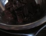 A picture of step 2 of Molten Chocolate Cake for Valentine's Day.