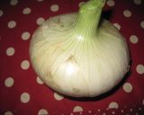 A picture of step 1 of A Whole Onion! Sweet New Harvest Onion Consommé.