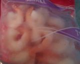 A picture of step 2 of Sunshine's shrimp cocktail.