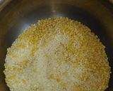 A picture of step 2 of Veg pulao.