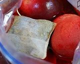 A picture of step 4 of Poached Peaches Scented with Lemon Verbena.