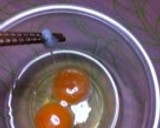 A picture of step 1 of Basic Sweet Rolled Omelet for Lunchboxes.