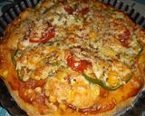 A picture of step 5 of Wheat flour cheese burst pizza.