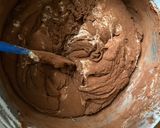Foto del passaggio 1 della ricetta Chiacchiere al forno cacao e mandorle