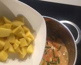 A picture of step 15 of Easy Mango Tofu Red Thai curry.