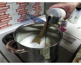 A picture of step 4 of Arroz con Leche.