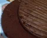 Foto langkah ke 8 dari resep Spong Cake Coklat (letter cake).