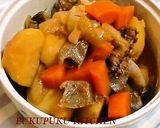 A picture of step 10 of Nikugaja (Simmered Meat and Potatoes): A Recipe to Hand Down to My Daughter.