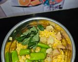 A picture of step 2 of Moong dal idli.