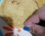 A picture of step 3 of Sopes with Masa 🤤🇲🇽.