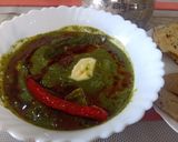 ढाबा स्टाइल में जैन पालक पनीर(Daba style me jain palak paneer recipe in hindi) रेसिपी चरण 9 फोटो