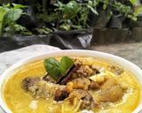 Foto langkah ke 7 dari resep 46. Gulai Daging Kepala Sapi.