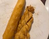 Foto del paso 1 de la receta: Torta de plátano maduro con galletas