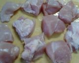 A picture of step 1 of Easy Chinese-style Stir-fried Chicken Breasts.