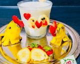 बनाना मिल्क शेक (Banana milk shake recipe in Hindi) रेसिपी चरण 5 फोटो