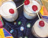 A picture of step 3 of Coconut Thandai.