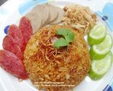 รูปขั้นตอนการทำที่ 3 ของ ข้าวสามทหารหมู