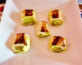 Foto del paso 7 de la receta Rollitos rellenos de queso y guacamole