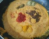 A picture of step 6 of Angara paneer.