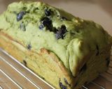 A picture of step 3 of Nutritious Matcha and Sweet Black Bean Tofu Cake.