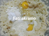 رولي شوفلور مع مرقة حمرة بالحمص بنينة روعة 😋