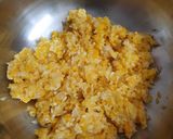 A picture of step 1 of Corn raw banana tikki.