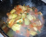 Foto del paso 5 de la receta: Arroz meloso con pollo y alcachofas