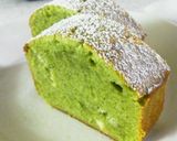 A picture of step 6 of Easy! Matcha Chocolate Pound Cake.