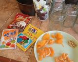 Foto langkah ke 1 dari resep Agar-Agar Jelly Jeruk 🍊.