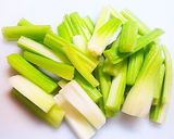 A picture of step 1 of Celery Steamed in Konbu Tea.
