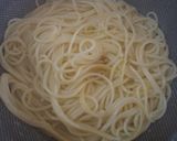 A picture of step 4 of Easy Carbonara with Processed Cheese.