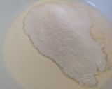 Gránátalmás gesztenyetorta /liszt helyett dióval/ recept fázis 3 fotója