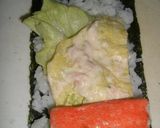 A picture of step 5 of Roll 'Em Up! Nori Seaweed Rolls.