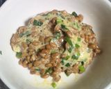 A picture of step 3 of Natto-filled Crispy Fried Aburaage Pouches.