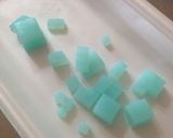 A picture of step 5 of Olaf (from Frozen) Cake.