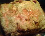 A picture of step 2 of Boston butt stuffed with shallots stove top.