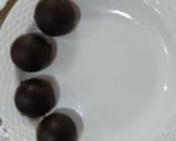A picture of step 11 of Dark Chocolate Sphere Bomb.