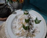 Foto langkah ke 9 dari resep Lupis Buah Naga.