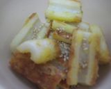 A picture of step 12 of Like it's Deep Fried: Mayonnaise Sautéed Chikuwa.