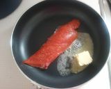 A picture of step 2 of Easy! Butter-Pan-Fried Salmon With Cream Sauce.