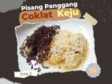 Pisang Panggang Coklat Keju (Teflon)