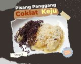 Foto langkah ke 3 dari resep Pisang Panggang Coklat Keju (Teflon).